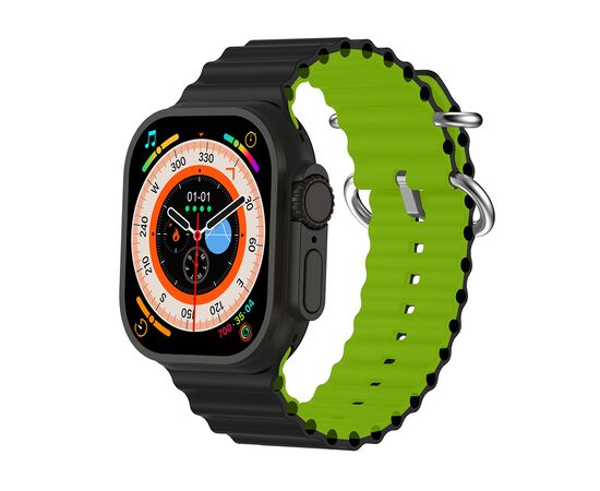 Смарт-годинник Media-Tech Smartwath FUSION Black-Green (MT872)