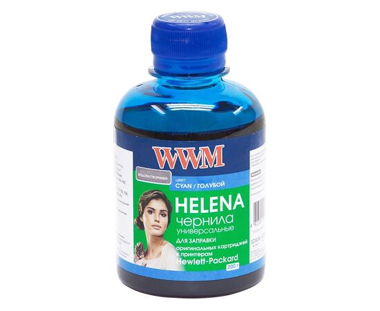Чорнило WWM HP UNIVERSAL HELENA Cyan (HU/C)