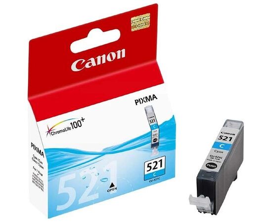 Картридж Canon CLI-521 Cyan MP540/ 630 (2934B001 / 2934B004 / 2934B006)