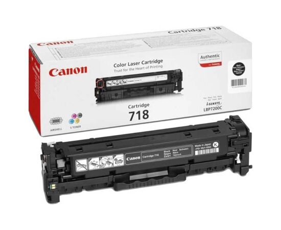 Картридж Canon 718 LBP-7200/ MF-8330/ 8350 black (2662B002)