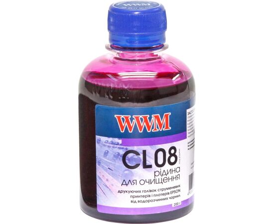 Чистящая жидкость WWM for water-soluble EPSON /200г (CL08)