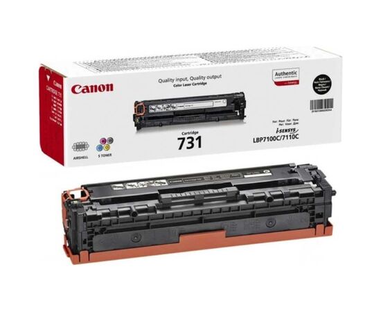 Картридж Canon 731 Black, для LBP7100/7110 (6272B002)