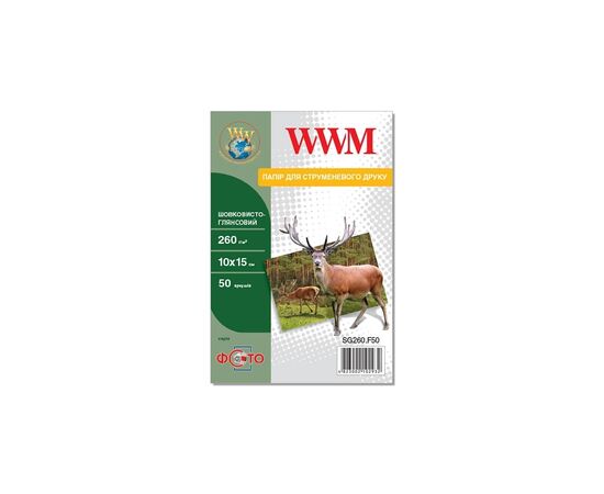 Фотобумага WWM 10x15 (SG260.F50)