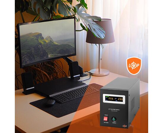 Источник бесперебойного питания LogicPower LPY- B - PSW-500VA+, 5А/10А (4149), изображение 8 Источник бесперебойного питания LogicPower LPY- B - PSW-500VA+, 5А/10А (4149), изображение 8
