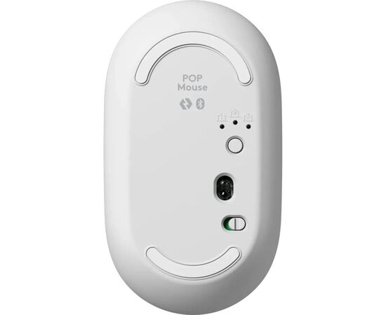 Мишка Logitech POP Mouse With Emoji Bluetooth Off-White (910-007411), зображення 5 Мишка Logitech POP Mouse With Emoji Bluetooth Off-White (910-007411), зображення 5