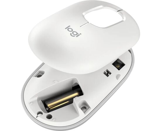 Мишка Logitech POP Mouse With Emoji Bluetooth Off-White (910-007411), зображення 6 Мишка Logitech POP Mouse With Emoji Bluetooth Off-White (910-007411), зображення 6