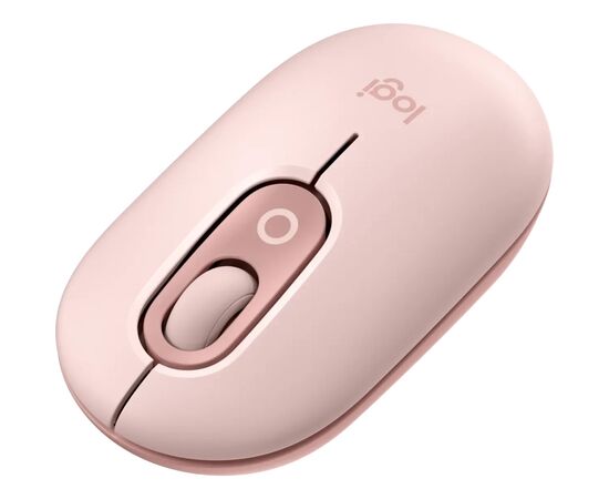 Мышка Logitech POP Mouse With Emoji Bluetooth Rose (910-007413), изображение 2 Мышка Logitech POP Mouse With Emoji Bluetooth Rose (910-007413), изображение 2