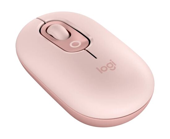 Мышка Logitech POP Mouse With Emoji Bluetooth Rose (910-007413), изображение 3 Мышка Logitech POP Mouse With Emoji Bluetooth Rose (910-007413), изображение 3