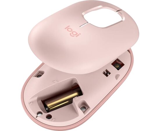 Мышка Logitech POP Mouse With Emoji Bluetooth Rose (910-007413), изображение 6 Мышка Logitech POP Mouse With Emoji Bluetooth Rose (910-007413), изображение 6