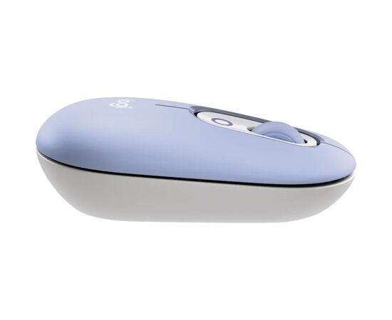 Мишка Logitech POP Mouse With Emoji Bluetooth Lilac (910-007414), зображення 4 Мишка Logitech POP Mouse With Emoji Bluetooth Lilac (910-007414), зображення 4