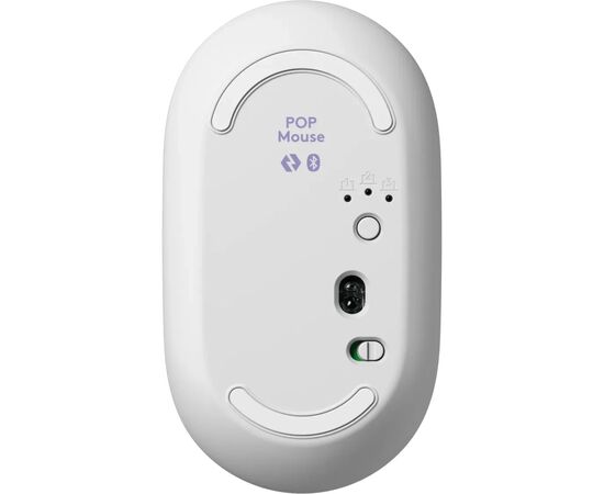 Мишка Logitech POP Mouse With Emoji Bluetooth Lilac (910-007414), зображення 5 Мишка Logitech POP Mouse With Emoji Bluetooth Lilac (910-007414), зображення 5