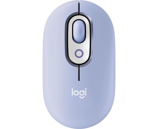 Мышка Logitech POP Mouse With Emoji Bluetooth Lilac (910-007414)