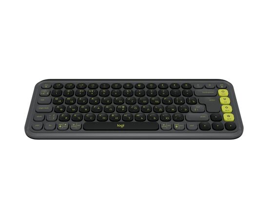 Клавиатура Logitech POP Icon Keys Bluetooth UA Graphite (920-013157), изображение 2 Клавиатура Logitech POP Icon Keys Bluetooth UA Graphite (920-013157), изображение 2