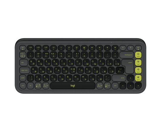 Клавіатура Logitech POP Icon Keys Bluetooth UA Graphite (920-013157)