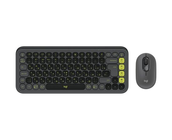 Комплект Logitech POP Icon Combo Bluetooth UA Graphite (920-013156)