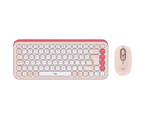 Комплект Logitech POP Icon Combo Bluetooth UA Rose (920-013142)