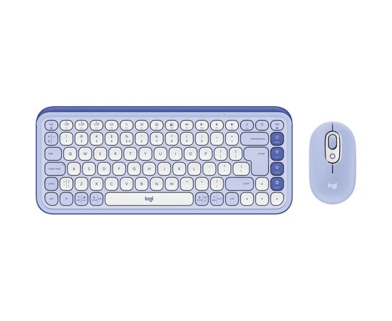 Комплект Logitech POP Icon Combo Bluetooth UA Lilac (920-013078)