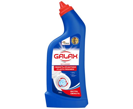 Средство для чистки унитаза Galax Свежесть атлантики 750 г (4262396145376)