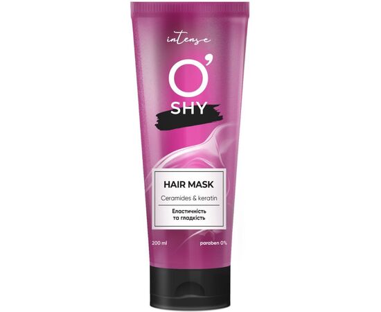 Маска для волос O'Shy Intense Ceramides & Keratin Эластичность и гладкость 200 мл (4820263233986)