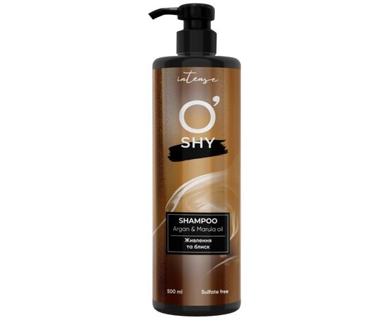 Шампунь O'Shy Intense Argan & Marula Oil Живлення та блиск 500 мл (4820263232958)