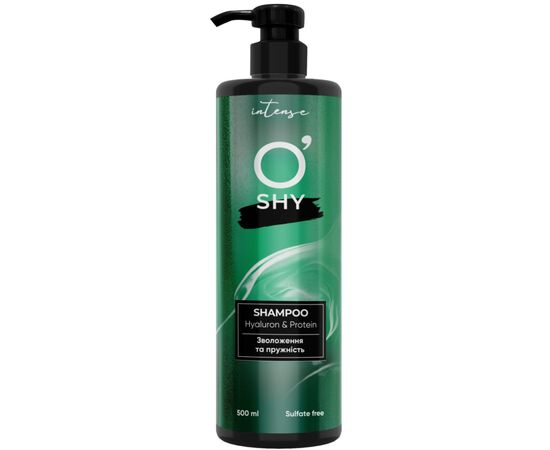 Шампунь O'Shy Intense Hyaluron & Protein Зволоження та пружність 500 мл (4820263232934)