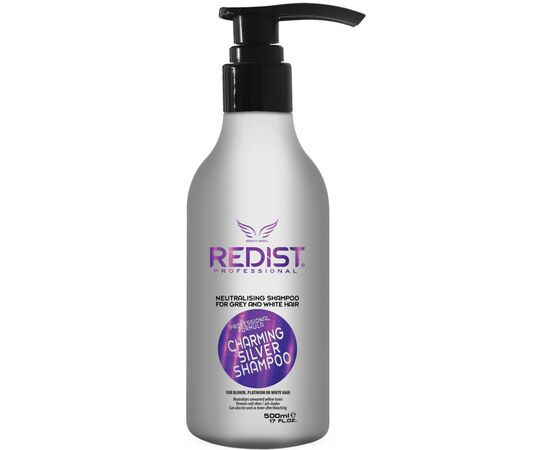 Шампунь Redist Professional Charming Silver Shampoo Против желтизны для светлых волос 500 мл (8697926022920)
