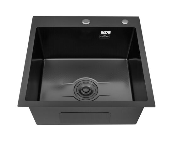 Мойка кухонная Kroner KD5050HM (CV027240), изображение 2 Мойка кухонная Kroner KD5050HM (CV027240), изображение 2