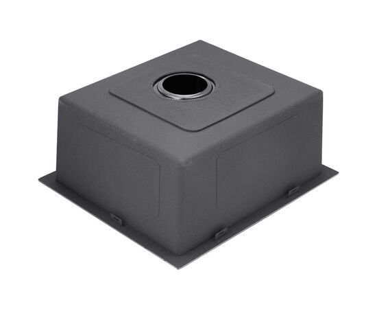 Мойка кухонная Kroner Schwarze-4545HM (CV033856), изображение 2 Мойка кухонная Kroner Schwarze-4545HM (CV033856), изображение 2
