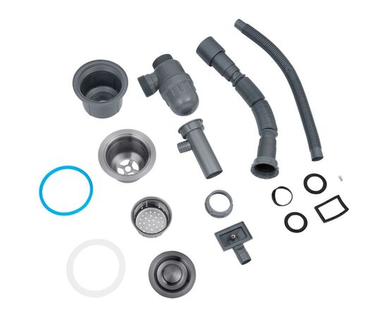 Мойка кухонная Kroner Schwarze-6350LHMPVD (CV031322), изображение 8 Мойка кухонная Kroner Schwarze-6350LHMPVD (CV031322), изображение 8