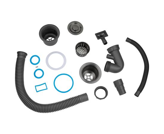 Мойка кухонная Kroner Schwarze-6350RHMPVD (CV031323), изображение 9 Мойка кухонная Kroner Schwarze-6350RHMPVD (CV031323), изображение 9