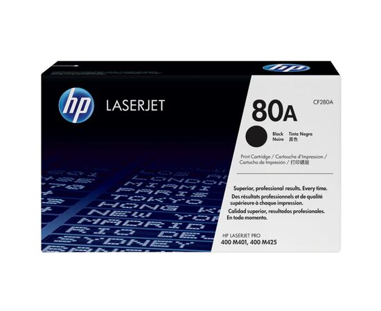 Картридж HP LJ  80A для Pro 400 M401/Pro 400 MFP M425 (CF280A)