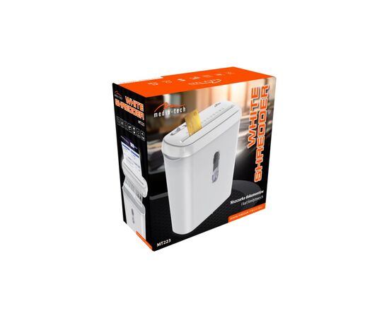 Уничтожитель документов Media-Tech WHITE SHREDDER (MT223) (884007), изображение 7 Уничтожитель документов Media-Tech WHITE SHREDDER (MT223) (884007), изображение 7