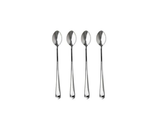 Десертная ложка Bergner Coffee & tea lovers для латте, набір 4 шт (BG-46105-MM)