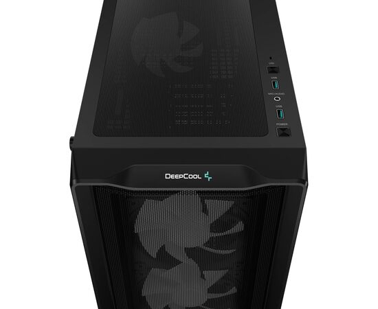 Корпус Deepcool CC560 Mesh V2 Black (R-CC560-BKAMA4-G-2), изображение 7 Корпус Deepcool CC560 Mesh V2 Black (R-CC560-BKAMA4-G-2), изображение 7