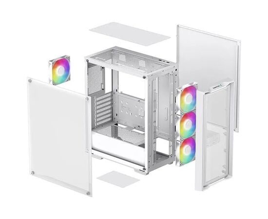 Корпус Deepcool CC560 Mesh V2 White (R-CC560-WHAMA4-G-2), изображение 10 Корпус Deepcool CC560 Mesh V2 White (R-CC560-WHAMA4-G-2), изображение 10