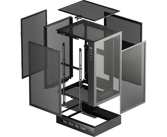 Корпус Deepcool CH170 Digital Black (R-CH170-BKNPI0D-G-1), изображение 11 Корпус Deepcool CH170 Digital Black (R-CH170-BKNPI0D-G-1), изображение 11