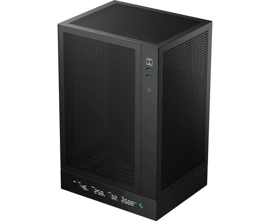 Корпус Deepcool CH170 Digital Black (R-CH170-BKNPI0D-G-1), изображение 9 Корпус Deepcool CH170 Digital Black (R-CH170-BKNPI0D-G-1), изображение 9