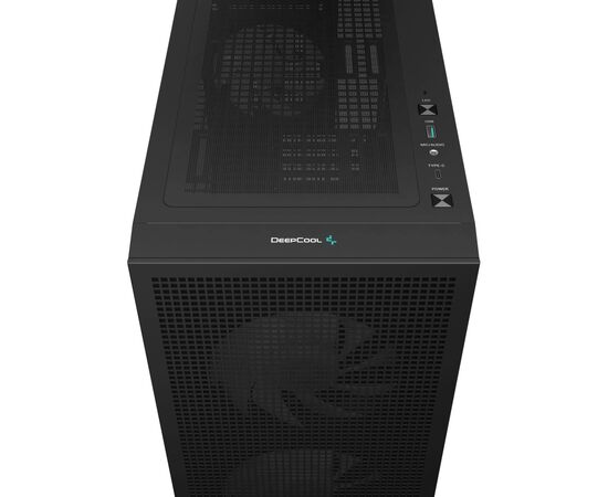 Корпус Deepcool CH360 Digital Black (R-CH360-BKAPE3D-G-1), изображение 7 Корпус Deepcool CH360 Digital Black (R-CH360-BKAPE3D-G-1), изображение 7