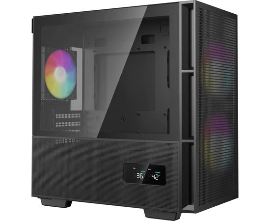 Корпус Deepcool CH360 Digital Black (R-CH360-BKAPE3D-G-1), изображение 8 Корпус Deepcool CH360 Digital Black (R-CH360-BKAPE3D-G-1), изображение 8