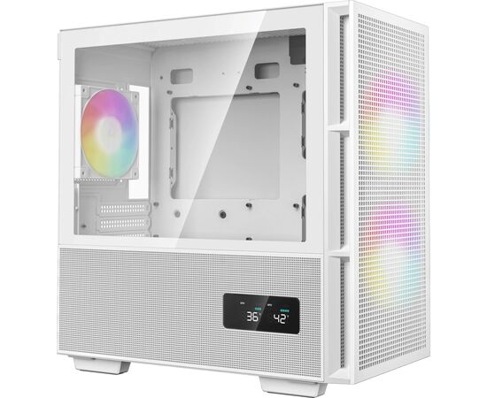 Корпус Deepcool CH360 Digital White (R-CH360-WHAPE3D-G-1), изображение 8 Корпус Deepcool CH360 Digital White (R-CH360-WHAPE3D-G-1), изображение 8