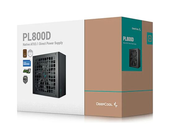 Блок питания Deepcool 800W PL800D (R-PL800D-FC0B-EU-V2), изображение 5 Блок питания Deepcool 800W PL800D (R-PL800D-FC0B-EU-V2), изображение 5