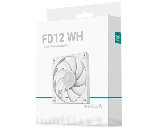 Кулер для корпуса Deepcool FD12 WH (R-FD12-WHNPN1-G), изображение 6 Кулер для корпуса Deepcool FD12 WH (R-FD12-WHNPN1-G), изображение 6