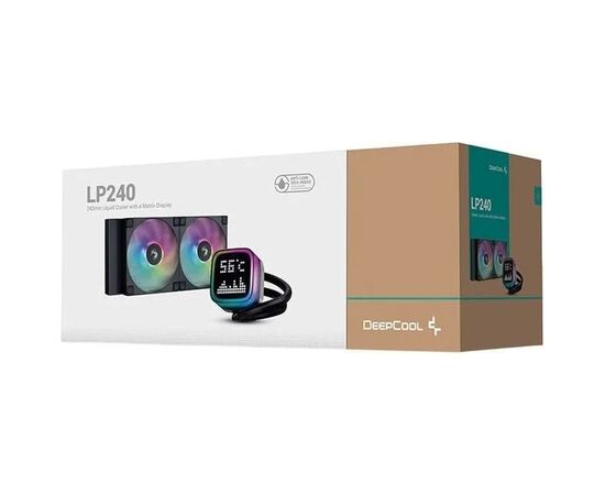 Система жидкостного охлаждения Deepcool LP240 ARGB Black (R-LP240-BKMSNC-G-1), изображение 6 Система жидкостного охлаждения Deepcool LP240 ARGB Black (R-LP240-BKMSNC-G-1), изображение 6