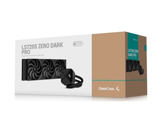 Система жидкостного охлаждения Deepcool LS720S Zero Dark (R-LS720-BKNNMM-G-1), изображение 6 Система жидкостного охлаждения Deepcool LS720S Zero Dark (R-LS720-BKNNMM-G-1), изображение 6