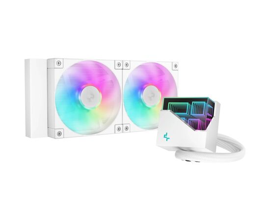 Система рідинного охолодження Deepcool LT240 ARGB White (R-LT240-WHAMNC-G-1)