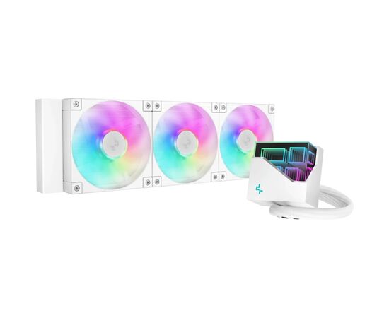 Система рідинного охолодження Deepcool LT360 ARGB White (R-LT360-WHAMNC-G-1)