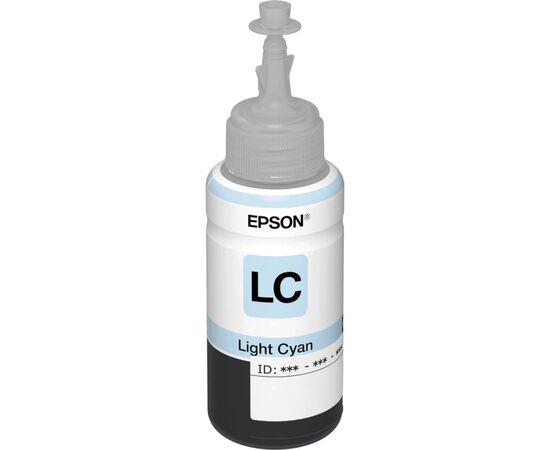 Контейнер с чернилами Epson 673 light cyan 70мл L800/1800 (C13T67354A)