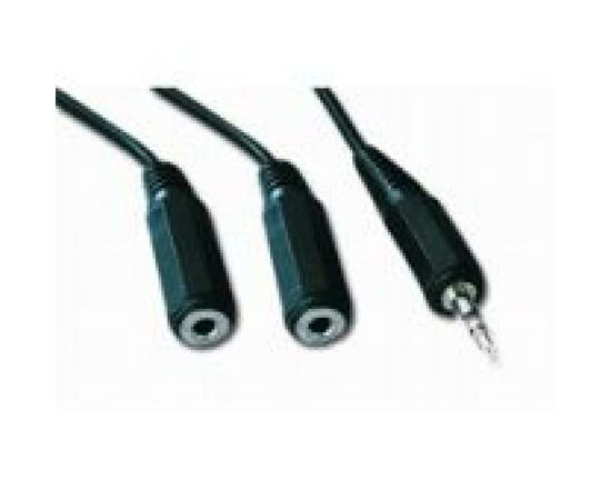 Кабель мультимедійний Jack 3.5 mm M to 2xJack 3.5 mm F 5.0m Cablexpert (CCA-415)