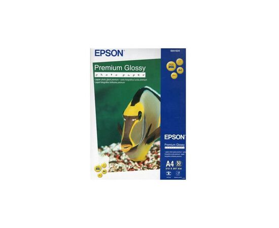 Фотопапір Epson A4 Premium Glossy Photo (C13S041624)