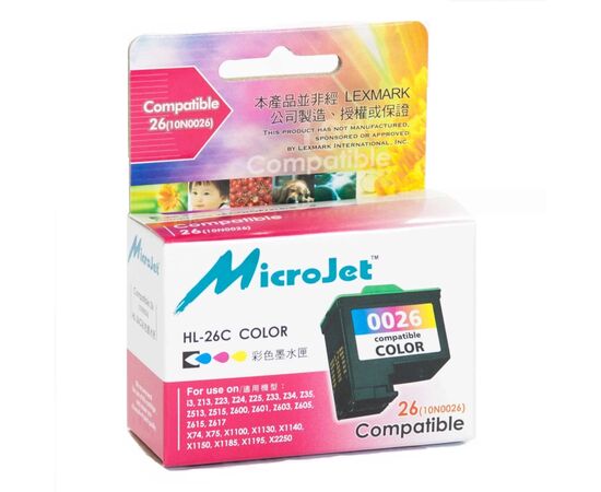 Картридж Microjet LEXMARK Z13/23/33 Col (10N0026) (HL-26C)